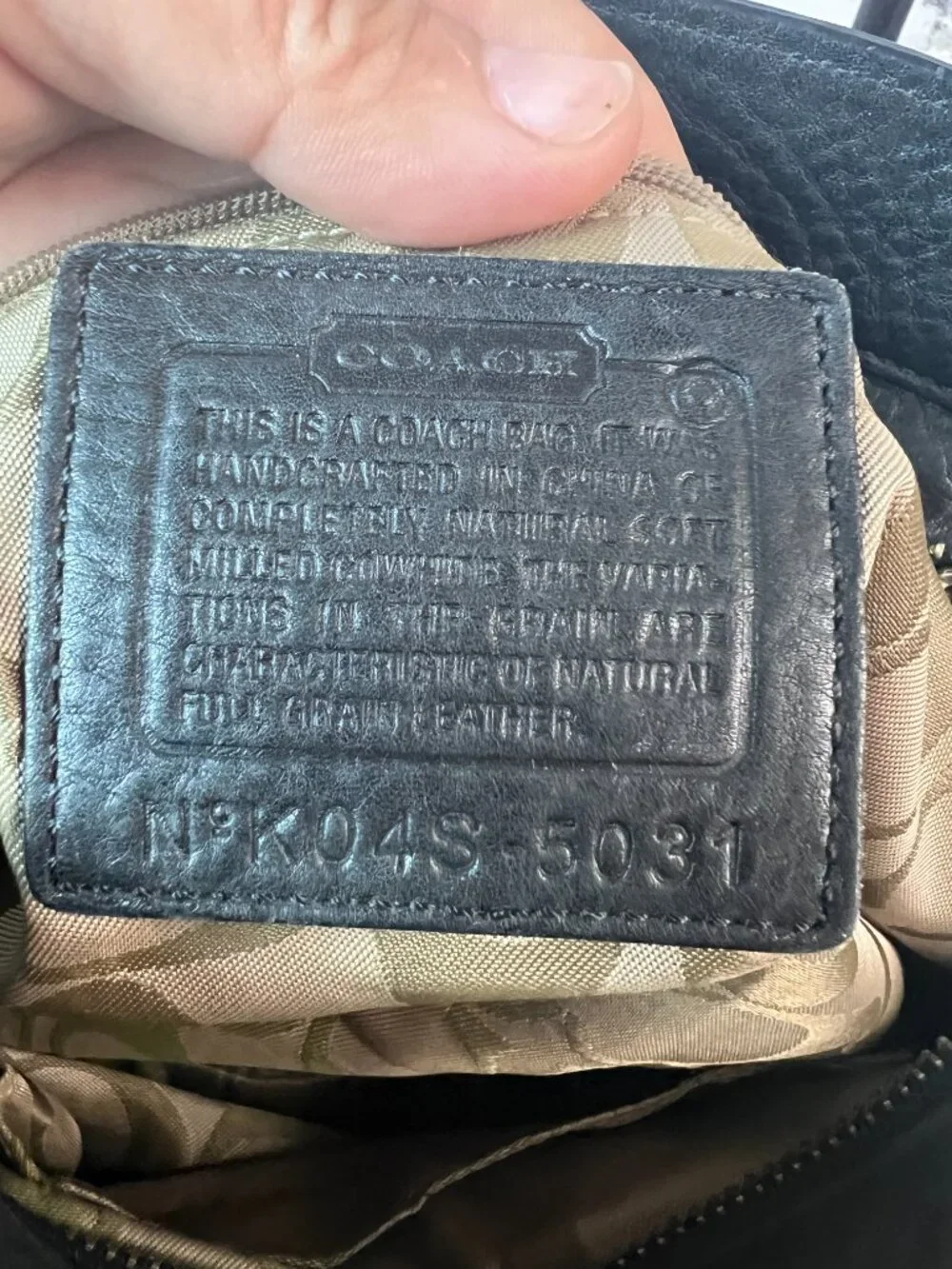 Coach good vintage